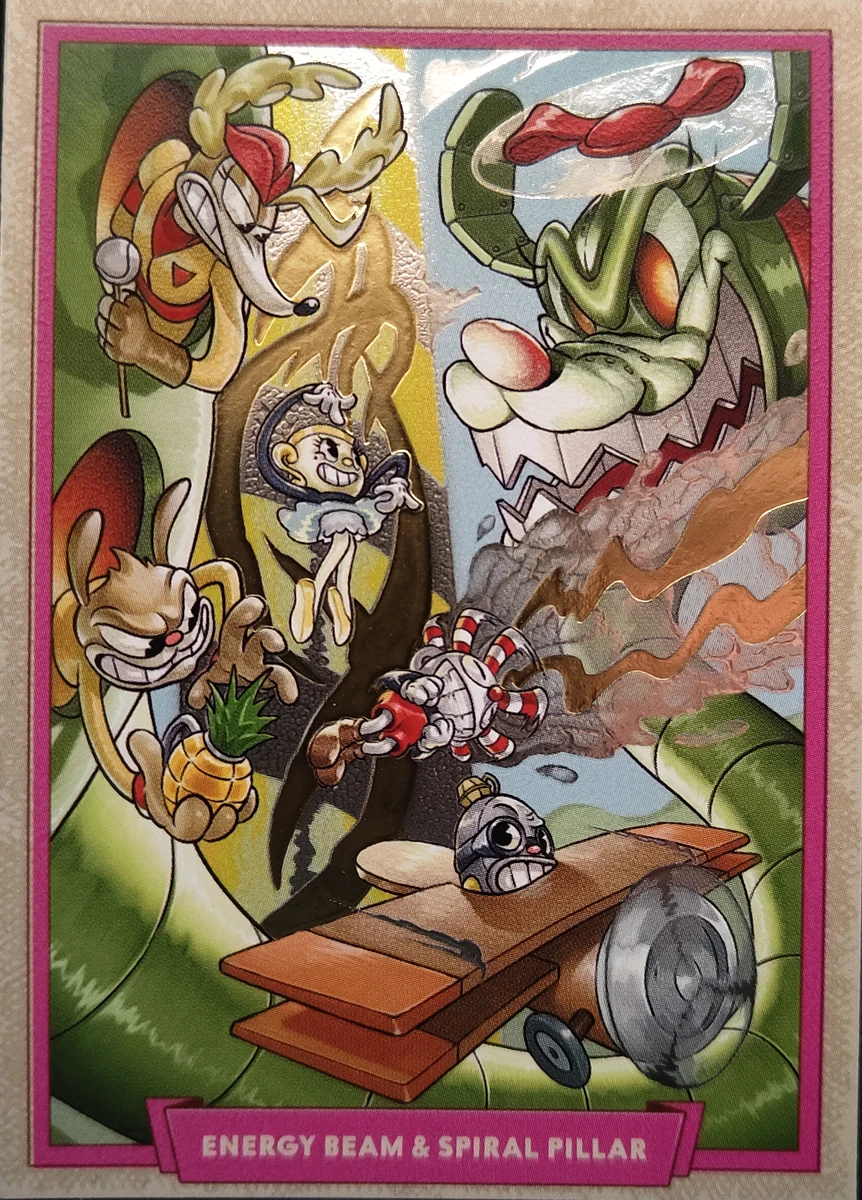 Energy Beam & Spiral Pillar